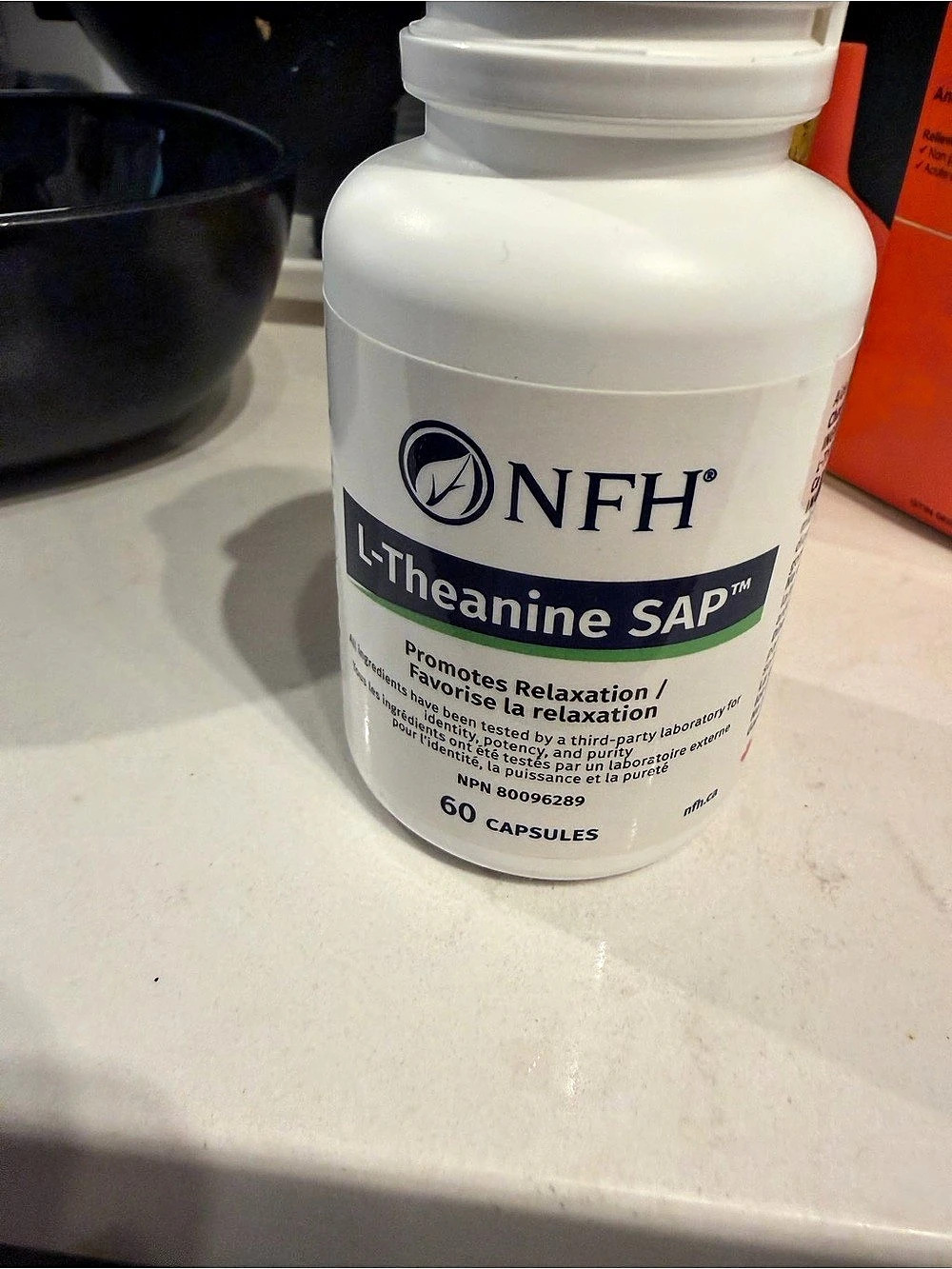 NFH L-Theanine SAP 60 Capsules